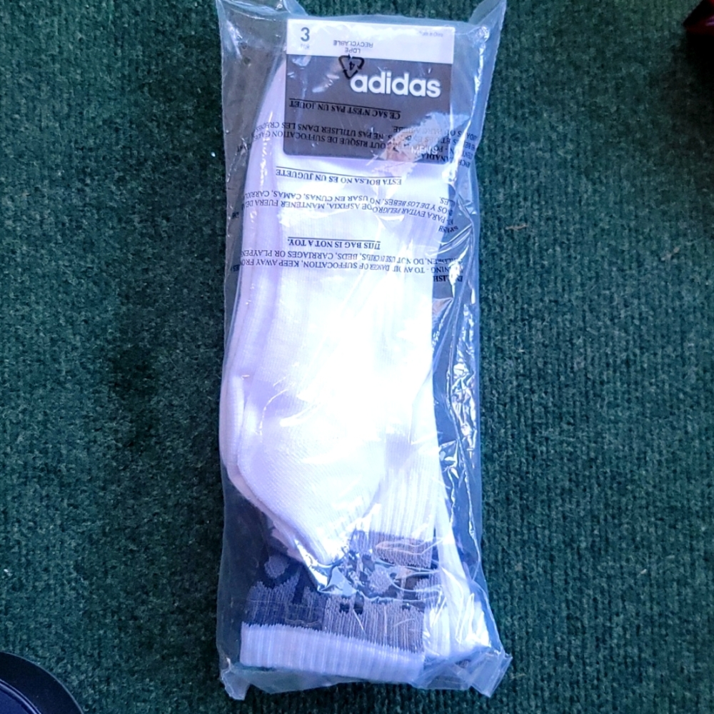 Men's sock size 6-12 adidas